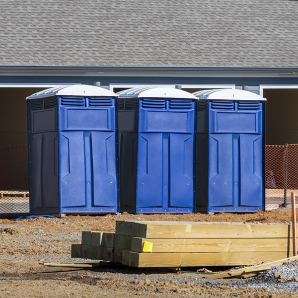 how do i determine the correct number of porta potties necessary for my event in Woodstock